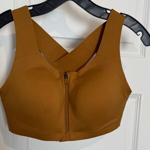 Lululemon Athletica Tan Cross-Back Sports Bra